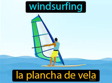 windsurfing