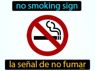 no smoking sign