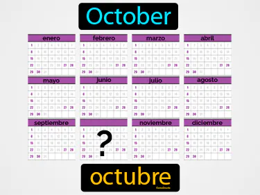 October