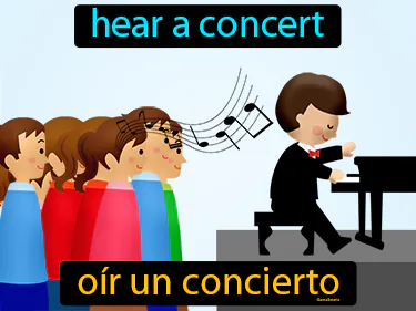 hear a concert