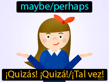 maybe/perhaps