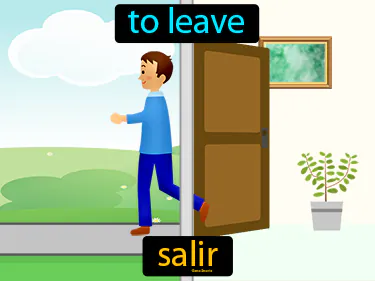 to leave