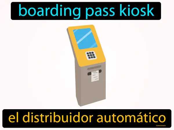boarding pass kiosk