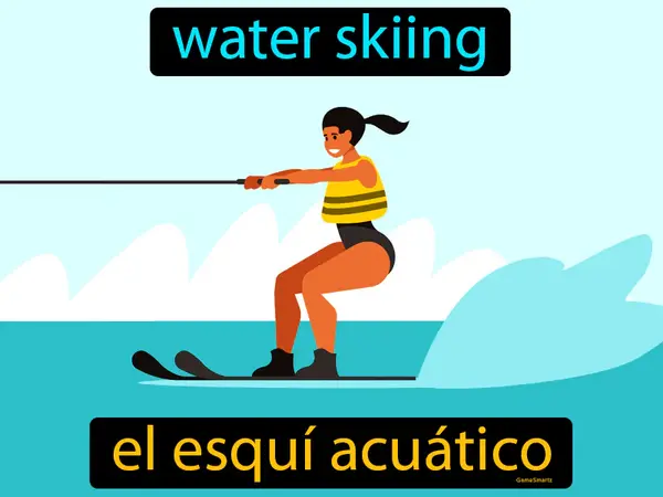 water skiing