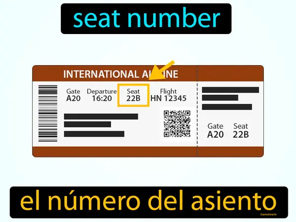 seat number
