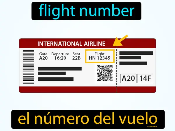 flight number