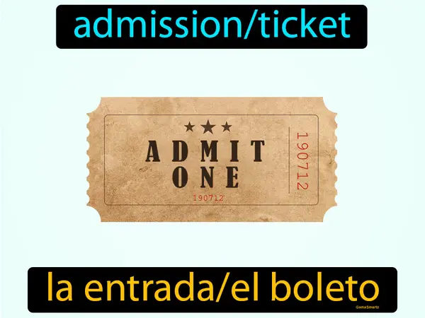 admission/ticket