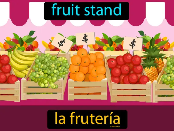 fruit stand