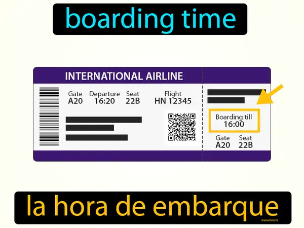 boarding time