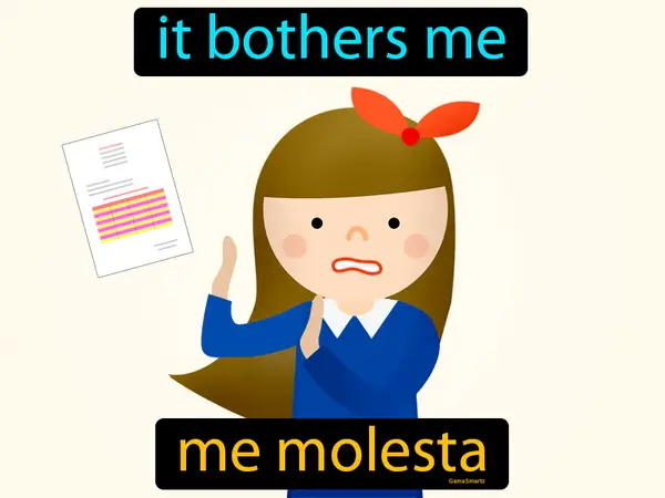 it bothers me