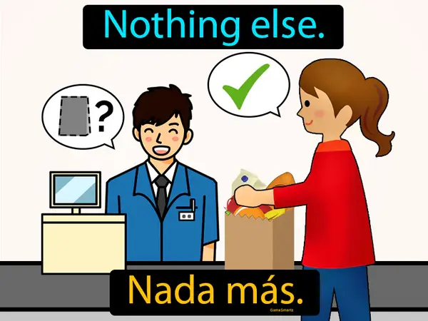 Nothing else.