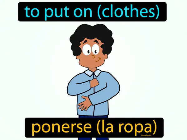 to put on (clothes)