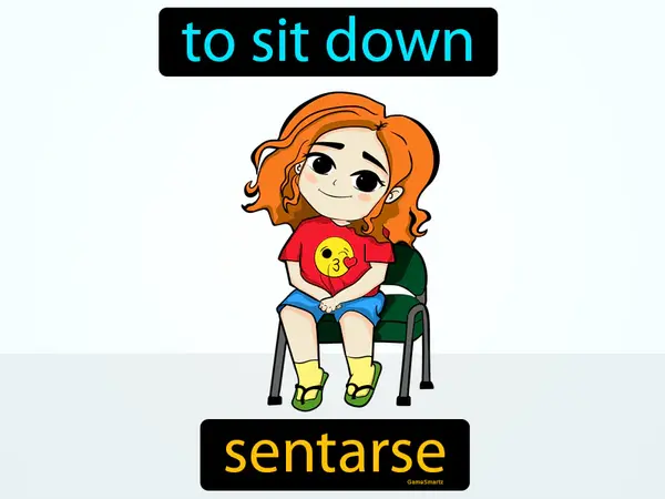 to sit down