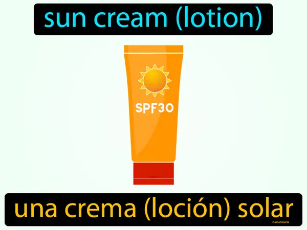 sun cream (lotion)