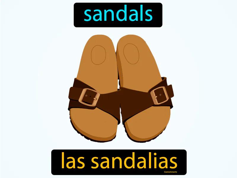 Las Sandalias Definition - Easy to Understand Las Sandalias Definition - Easy to Understand